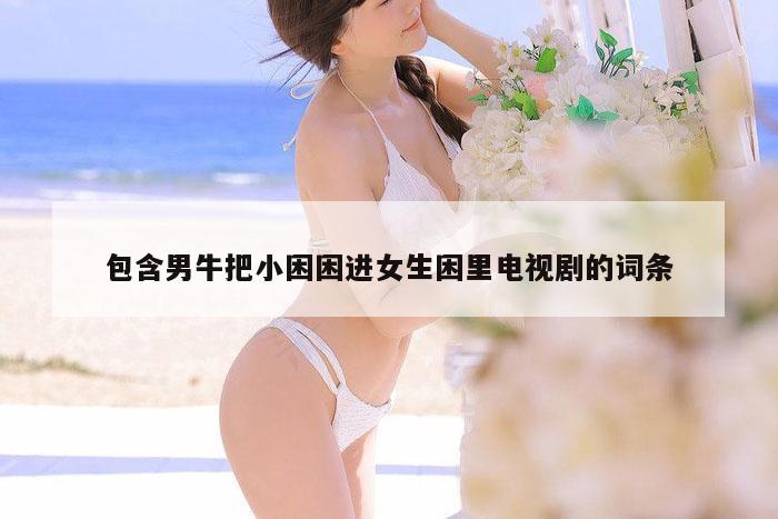 包含男牛把小困困进女生困里电视剧的词条